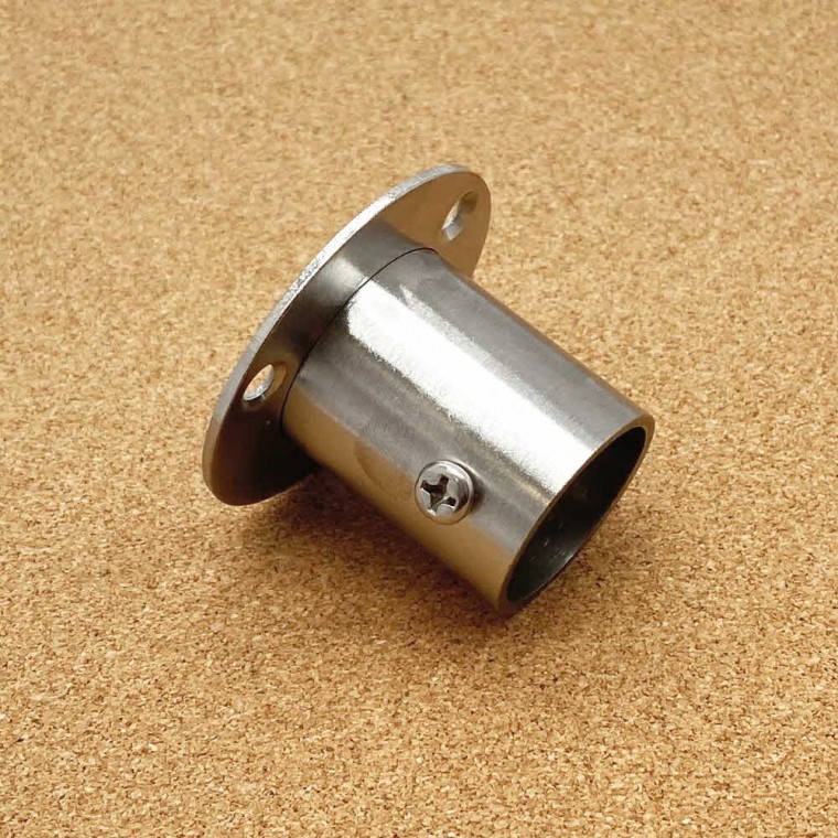스텐 옷걸이봉 소켓 26mm