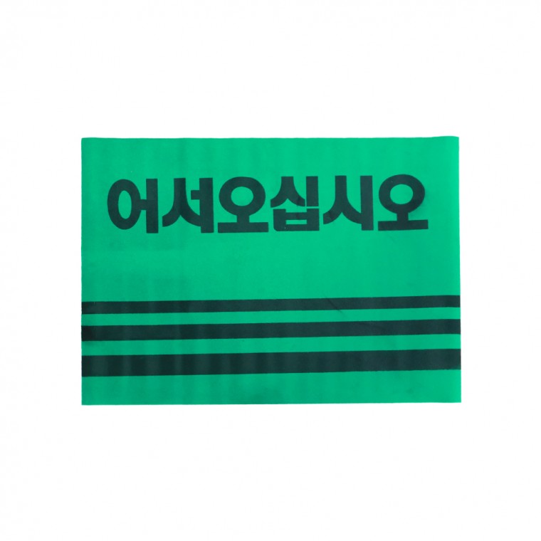 카펫매트 로고(60x90) 그린