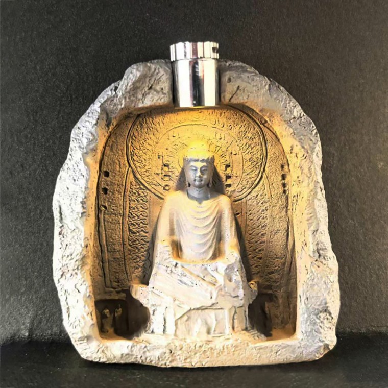 조명 발광 동굴 미니불상 자석 불교 굿즈 돌부처 반야심경 불교박람회 미니어처 부처님상