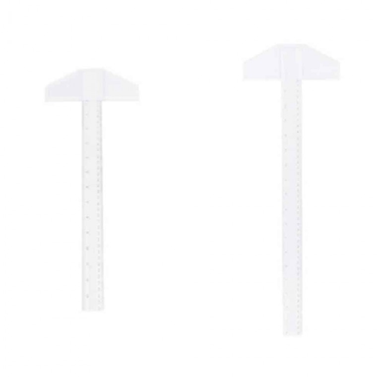 조립 제도용 T자 측정자 제도용t자30cm 미니수평자 수직자