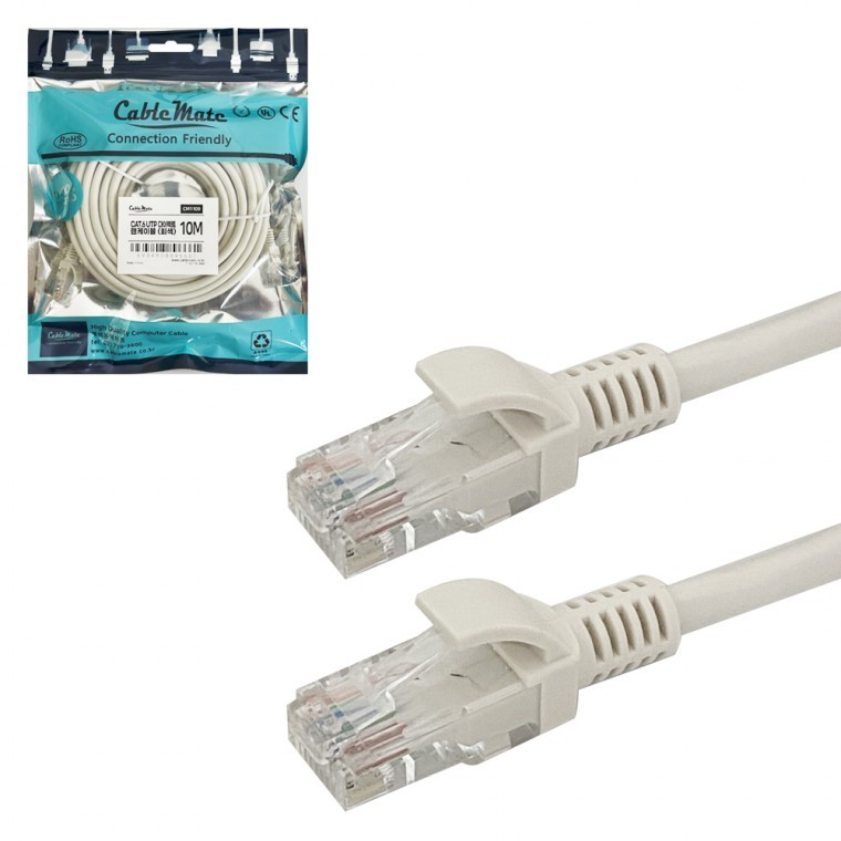 CAT6 UTP 랜케이블 10M 기가 인터넷 랜선 연장선 연결