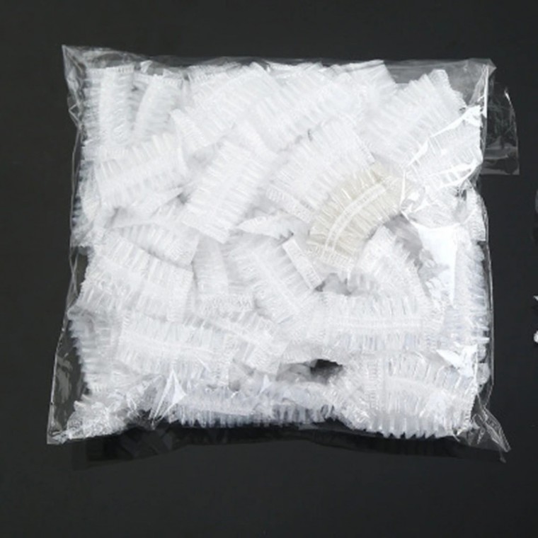 염색 귀커버 비닐 100p 미용실 헤어 염색