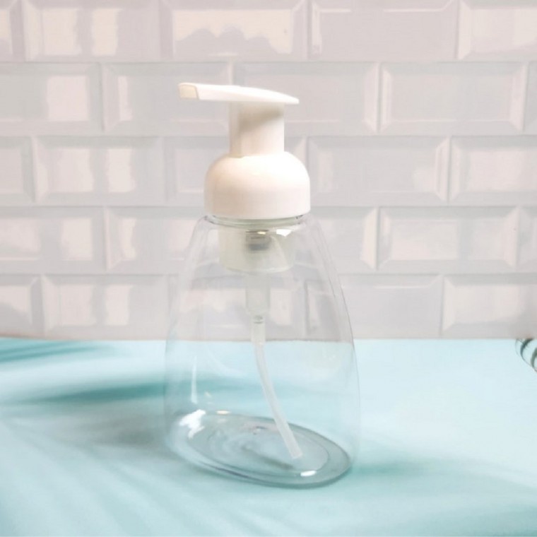 300ml 거품 펌프 투명 용기