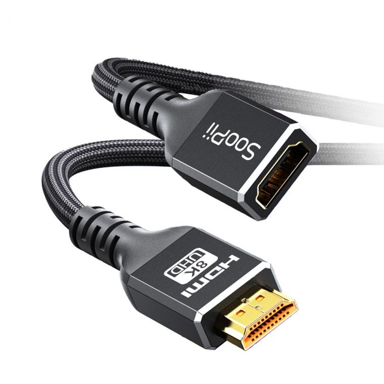 수피 HDMI 2.1 초고해상도 8K 연장케이블 HF80 30cm