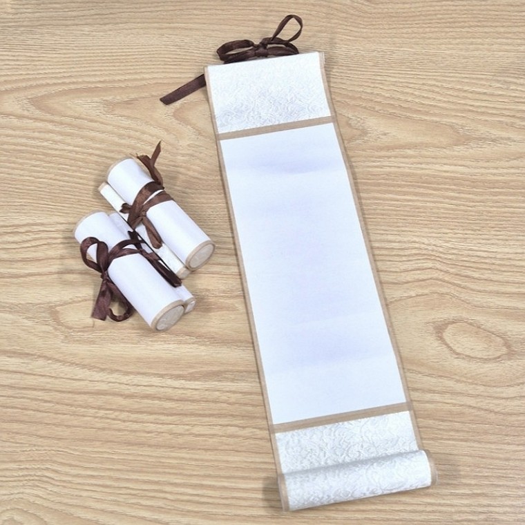 미니족자 37×10cm 서예 캘리그라피 DIY 족자