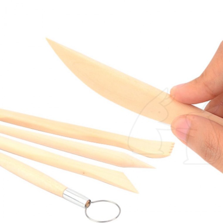 조각칼 5p 나이프 점토 공예 조각도구 플라스틱