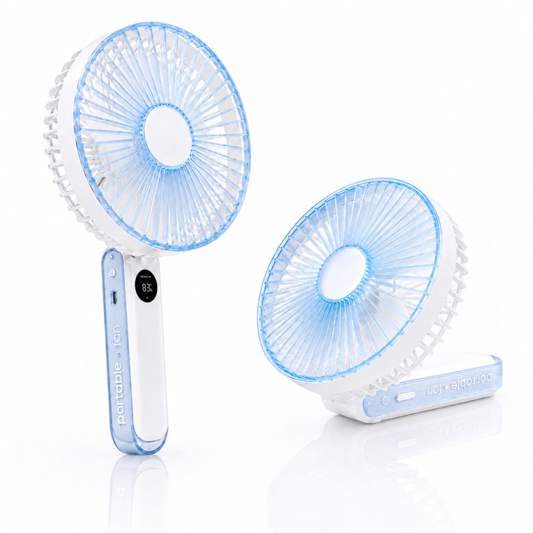 빅팬 16Cm 휴대용 BLDC 무선 접이식 선풍기 LX405