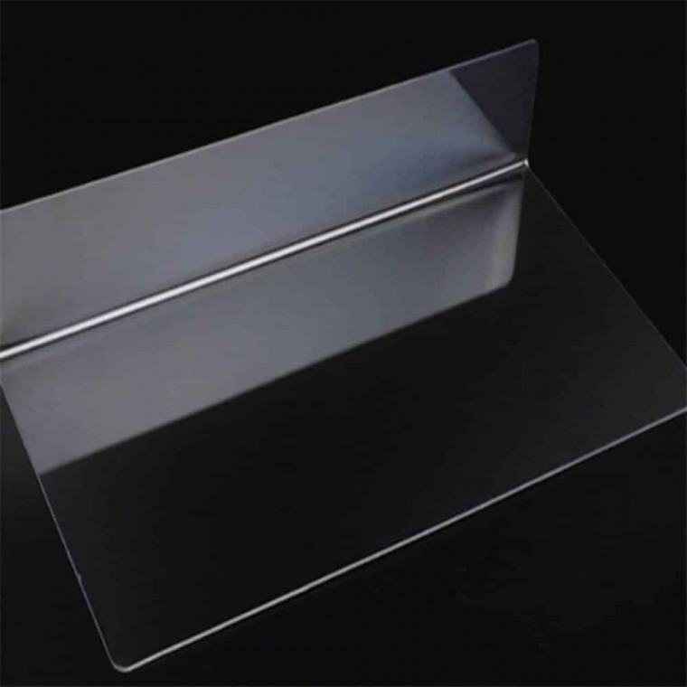 L형 투명 칸막이 25x12cm 1P 일반형 l형투명칸막이 옷정리투명칸막이 아크릴칸막이