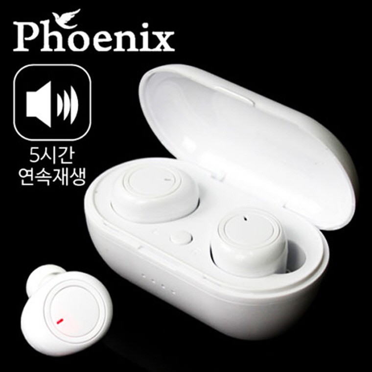 피닉스 비트 터치 센서 무선 스테레오 블루투스 이어폰
