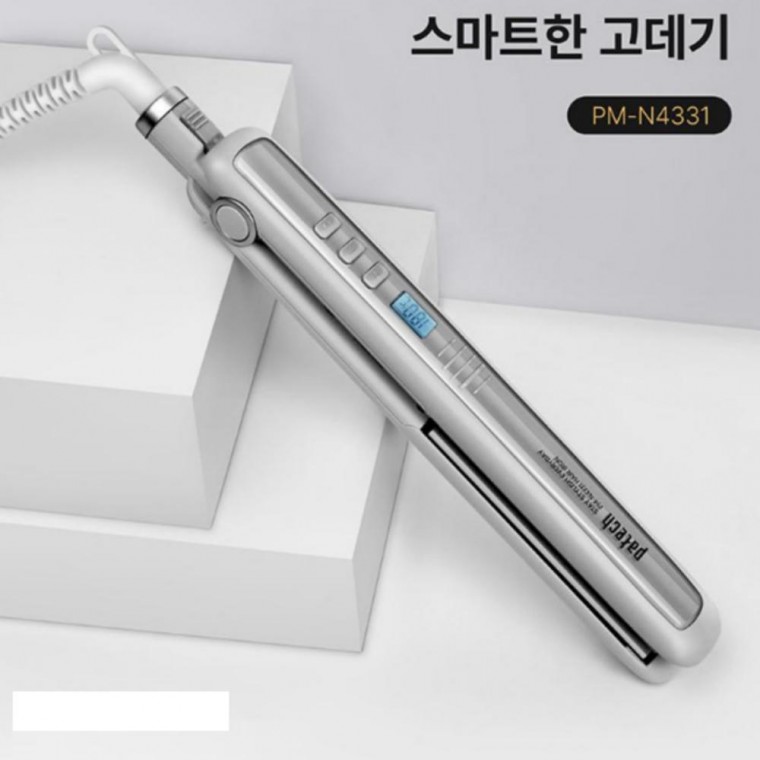 고데기 스마트 온도표시 자동전원차단 스마트 매직기 헤어스타일링기기 고데기