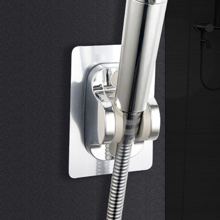 샤워기 거치대 헤드 고정 홀더 걸이 욕실 수납 접착식 후크
